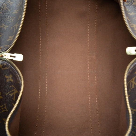 Louis Vuitton Monogram Keepall 50 Boston Bag M41426 Brown PVC Leather Women's... - Picture 5 of 7